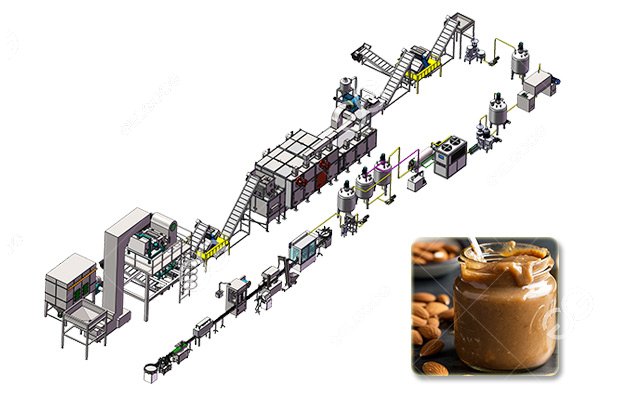 Automatic Almond Butter Production Line
