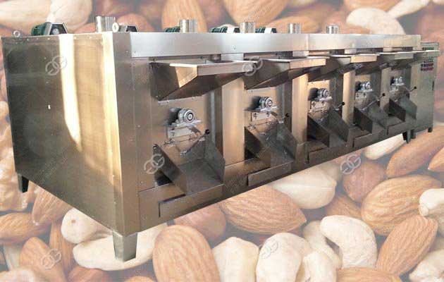 Large Capacity Drum Roasting Machine For Nuts And Grain