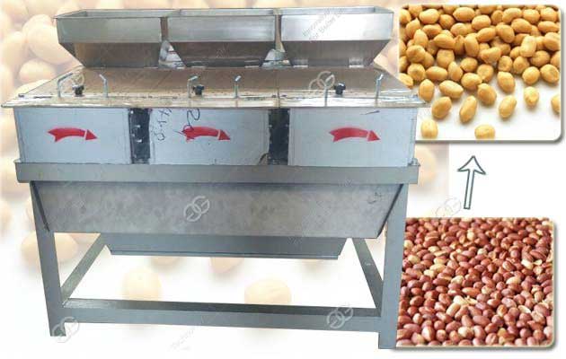 Peanut Peeling Machine for Peeling Roasted Peanut Kernels and Dry Groundnut  Kernels