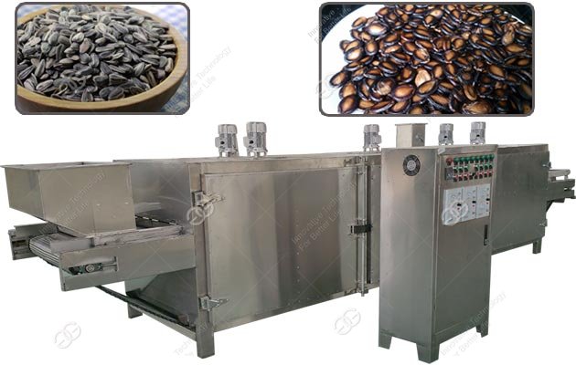 Industrial Sunflower Seed Roaster Machine|Polly Seed Roasting Equipment
