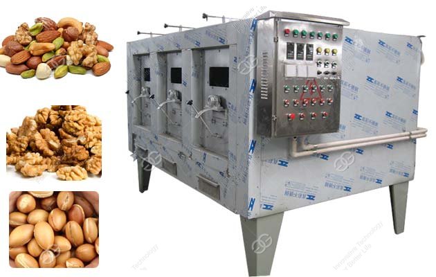 Large Capacity Drum Roaster Machine For Commercial Use