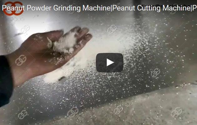 Peanut Powder Mill Machine Testing for Indian Customer