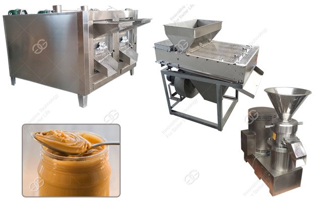 Multiple Capacity Peanut Butter Making Machine Product Line(200 kg/h)