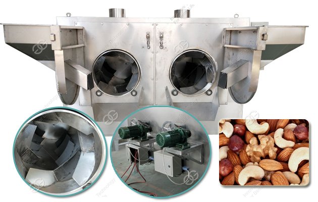 Walnut Roasting Machine|Nut Roaster Price