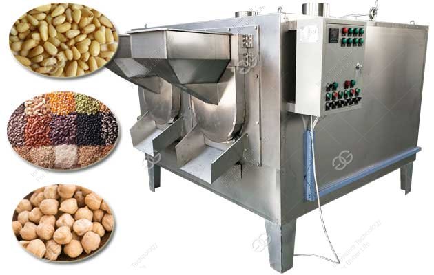 Chickpea Roasting Machines Working Video