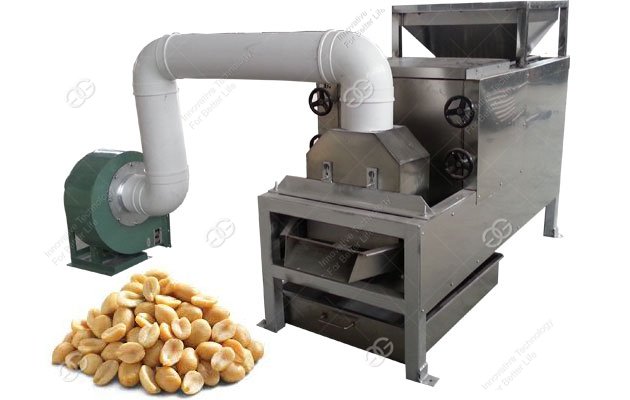 Peanut Peeling And Half Separating Machine