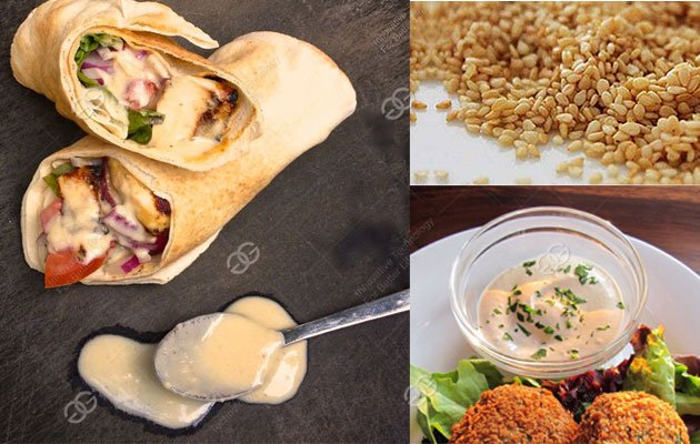 Tahini Sauce Grinder For Middle Eastern Shawarma