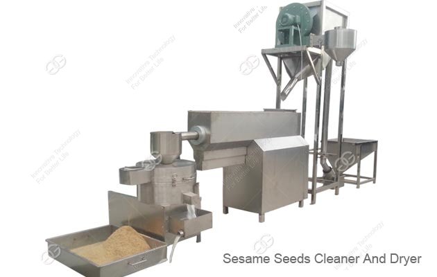 Sesame Seeds Cleaning And Drying Machine