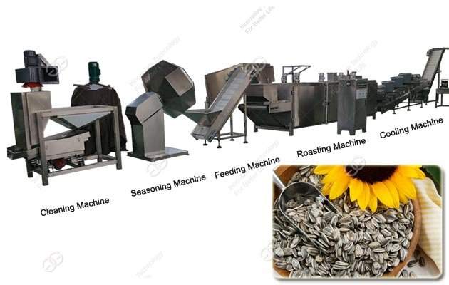 Sunflower Seed Roaster Machine Equipment