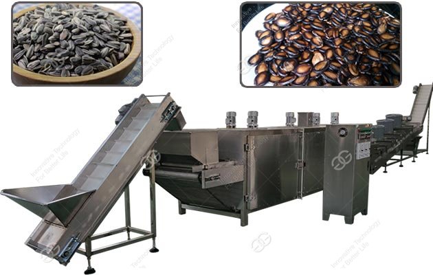 Sunflower Seeds Roaster Machine