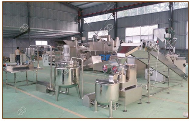 Automatic Peanut Butter Production Line Sold To Serbia
