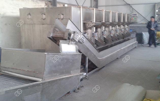 Industrial Peanut Butter Production Line Installation Site