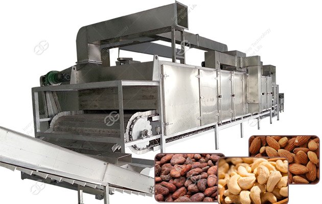 Automatic Cashew Nut Roasting Machine