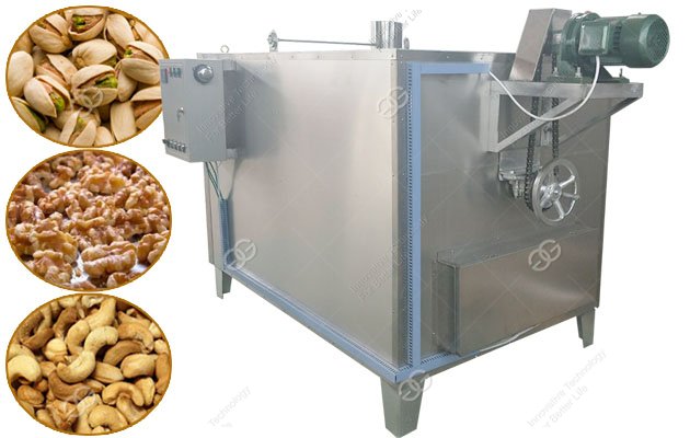 Automatic Peanut Frying Machine