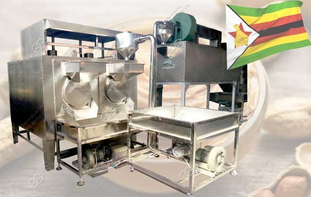 picturere of peanut butter production line business